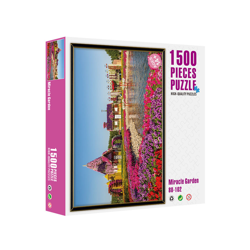 وصول جديد أحدث تصميم مخصص اللغز OEM 1500pcs الألغاز الكبار بانوراما