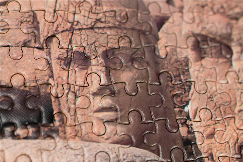 نقل الحرارة بانوراما الألغاز التسامي خشبية اللوح الخشبي لغز فارغ للطباعة